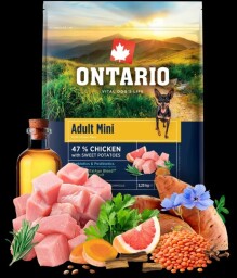 Ontario Adult Mini Chicken & Sweet Potatoes 2,25kg